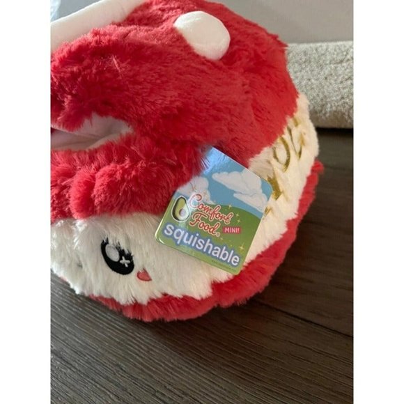 Mini Comfort Food Eggnog Christmas Stuffed Xmas Animal Plush Toy - Picture 4 of 7